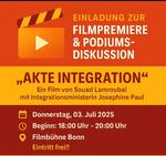 Plakatmotiv "Akte Integration"